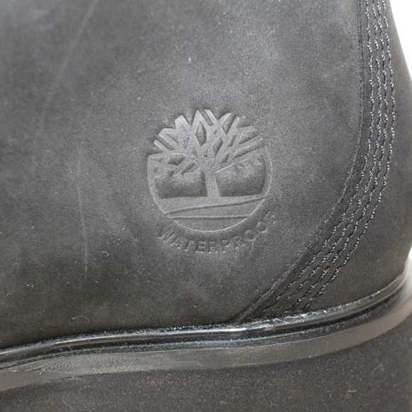 Timberland Kinsley Combat Boot Faux Fur Lined 2.5" Block Heel Women's 8 NEW! - Picture 11 of 12